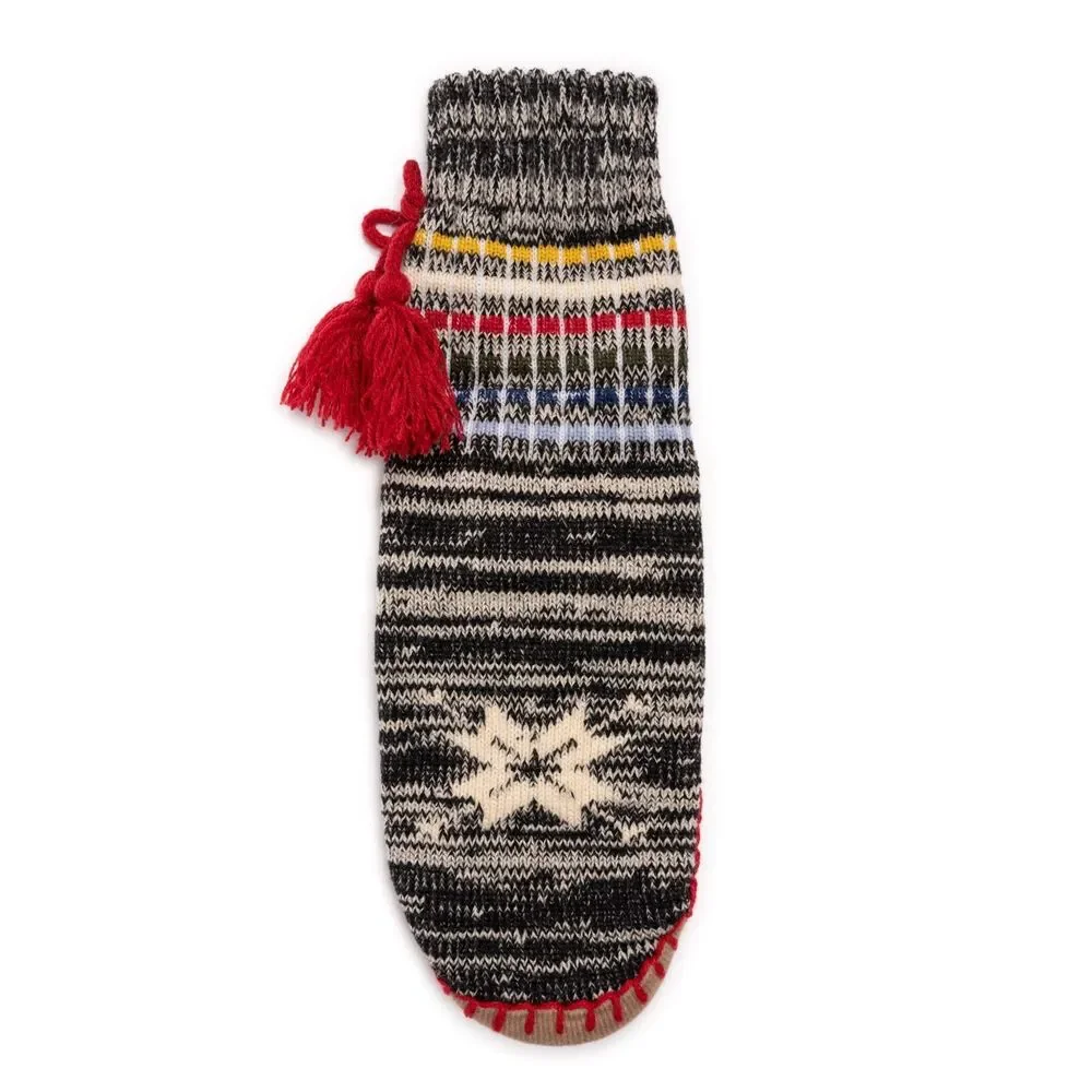 MUK LUKS 50th Anniversary Kid's Slipper Socks - Med (11-13)